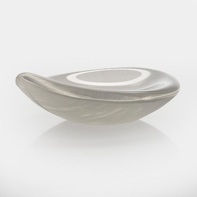Tapio Wirkkala, skål, "Lehti" (Blad), signerad Tapio Wirkkala Iittala -56.