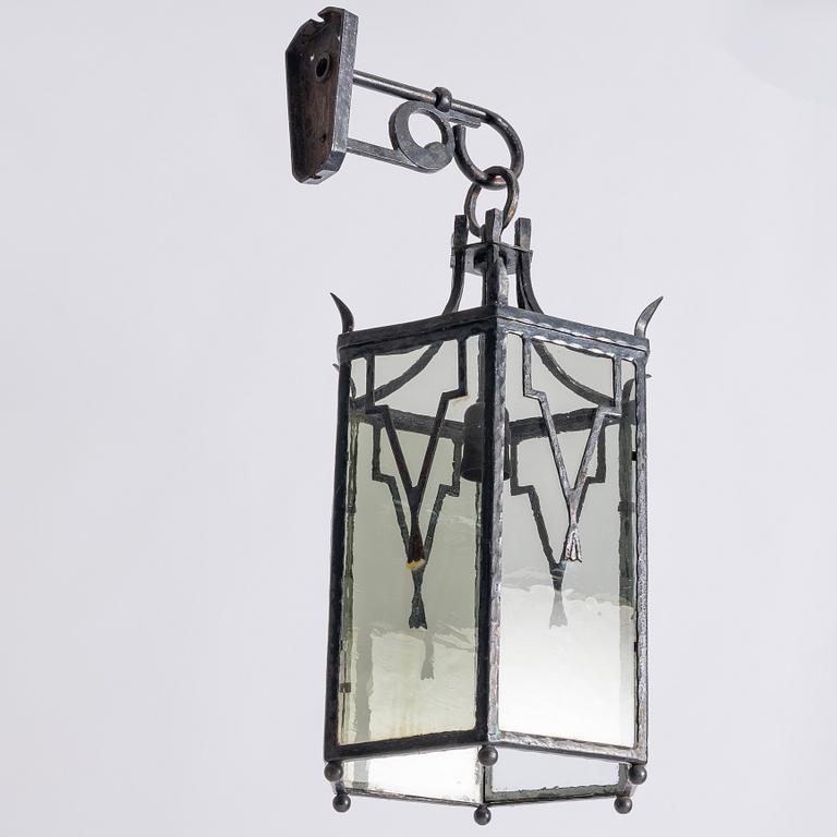 Harald Notini, a wall lamp model "6170", Arvid Böhlmarks Lampfabrik, Stockholm, 1920s-30s.