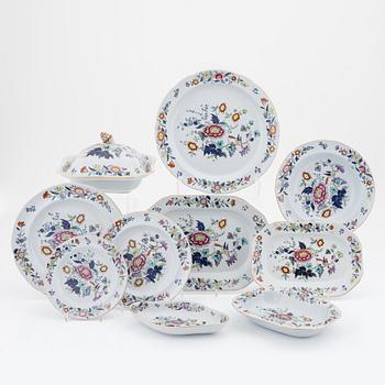 Matservis, 61 delar, porslin, Copeland Spode, England, 1950/60-tal.