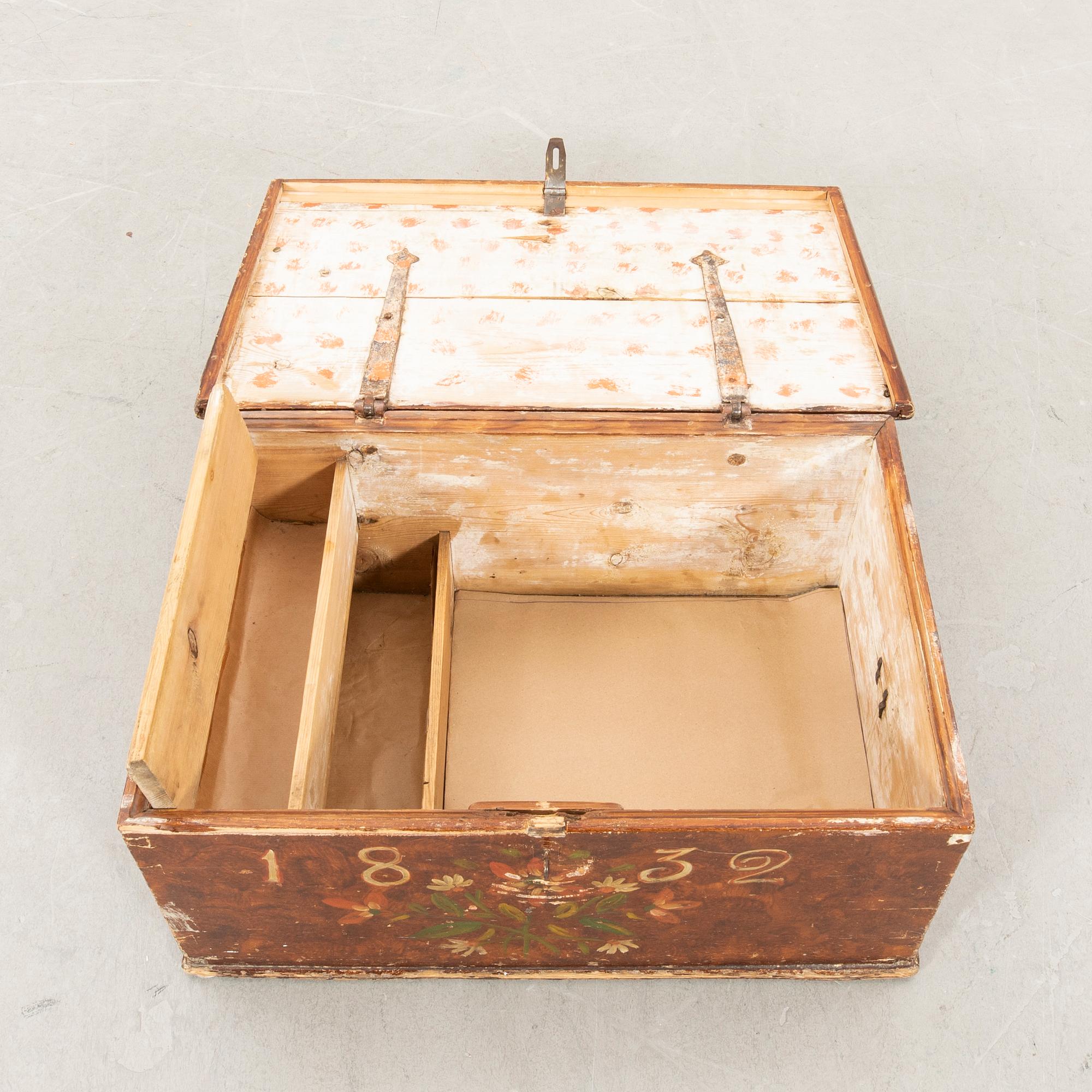 Chest, dated 1832.