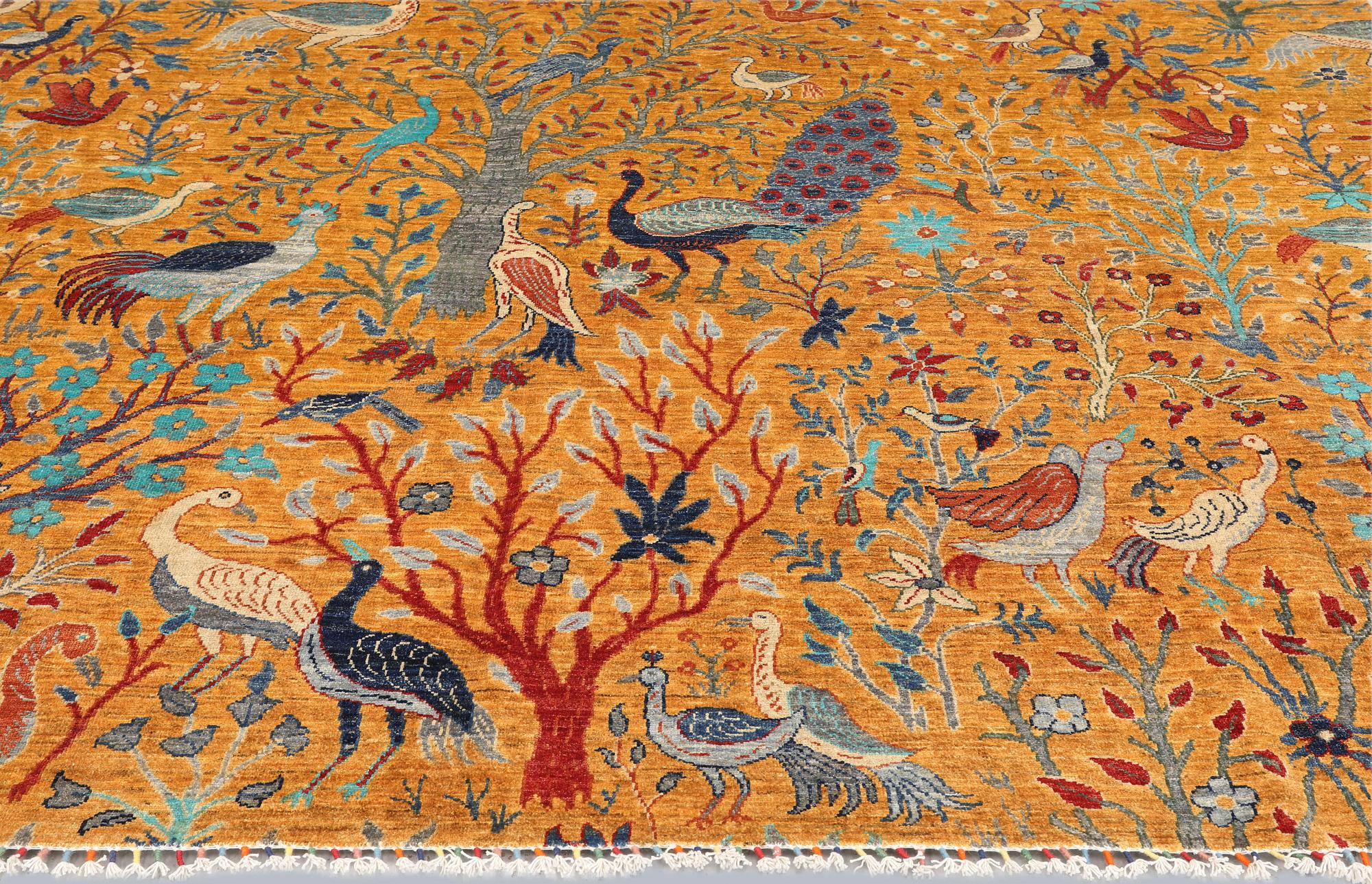A carpet, Ziegler design, approx. 302 x 248 cm.