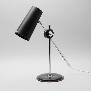 BORDSLAMPA, 1900-talets andra hälft.