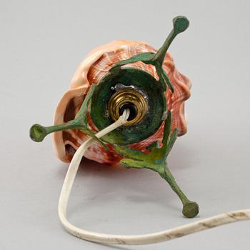 BORDSLAMPA, kamé, 1900-tal.