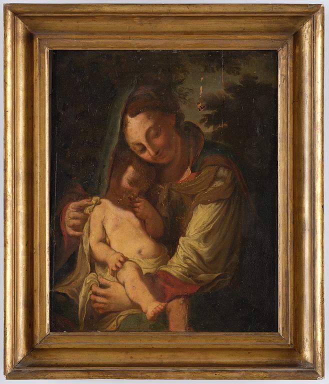 Bartolomeo Schedoni, his circle, The Madonna with the Child.
