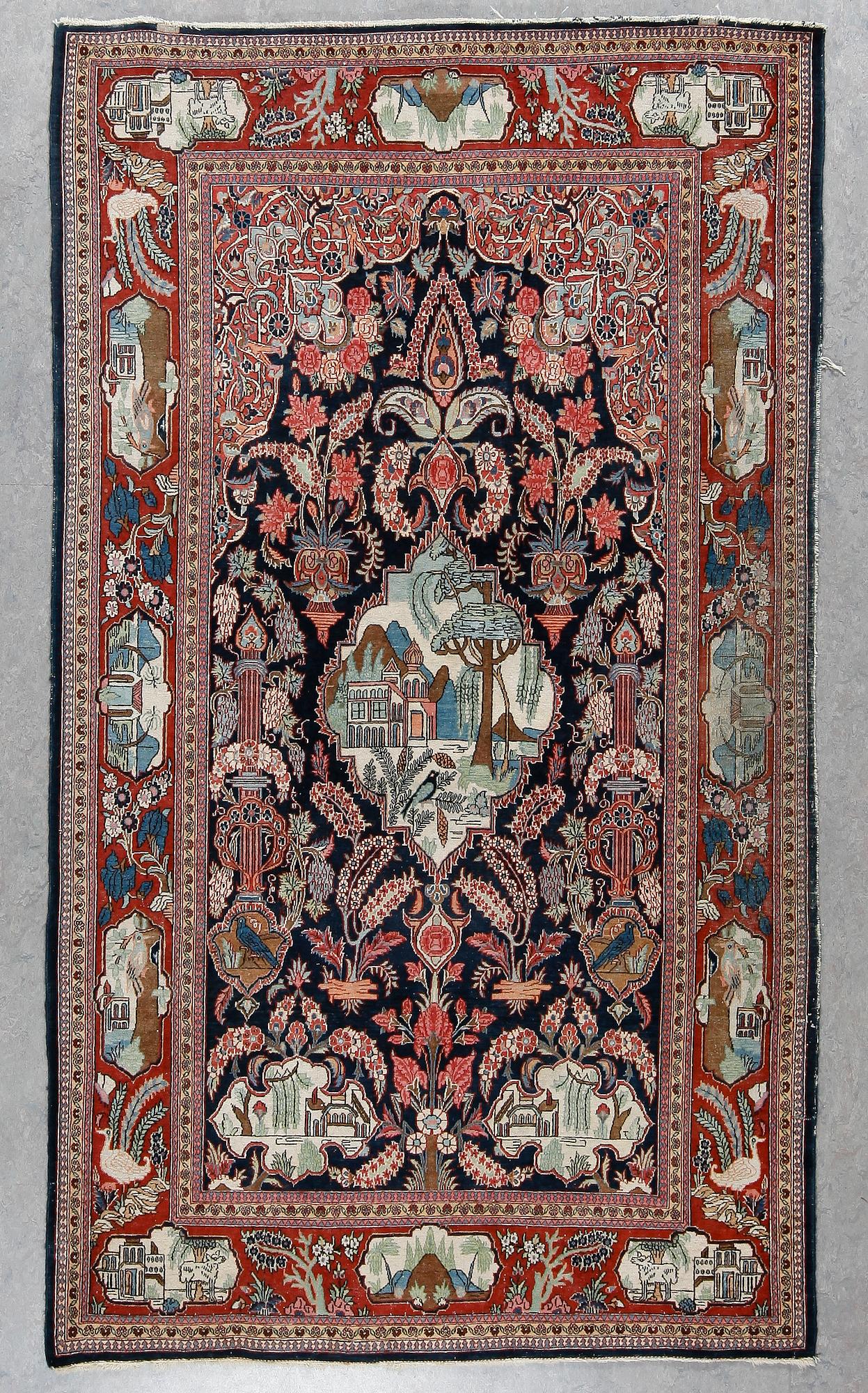 MATTA, old/semiantik persisk figural, 234x138 cm.