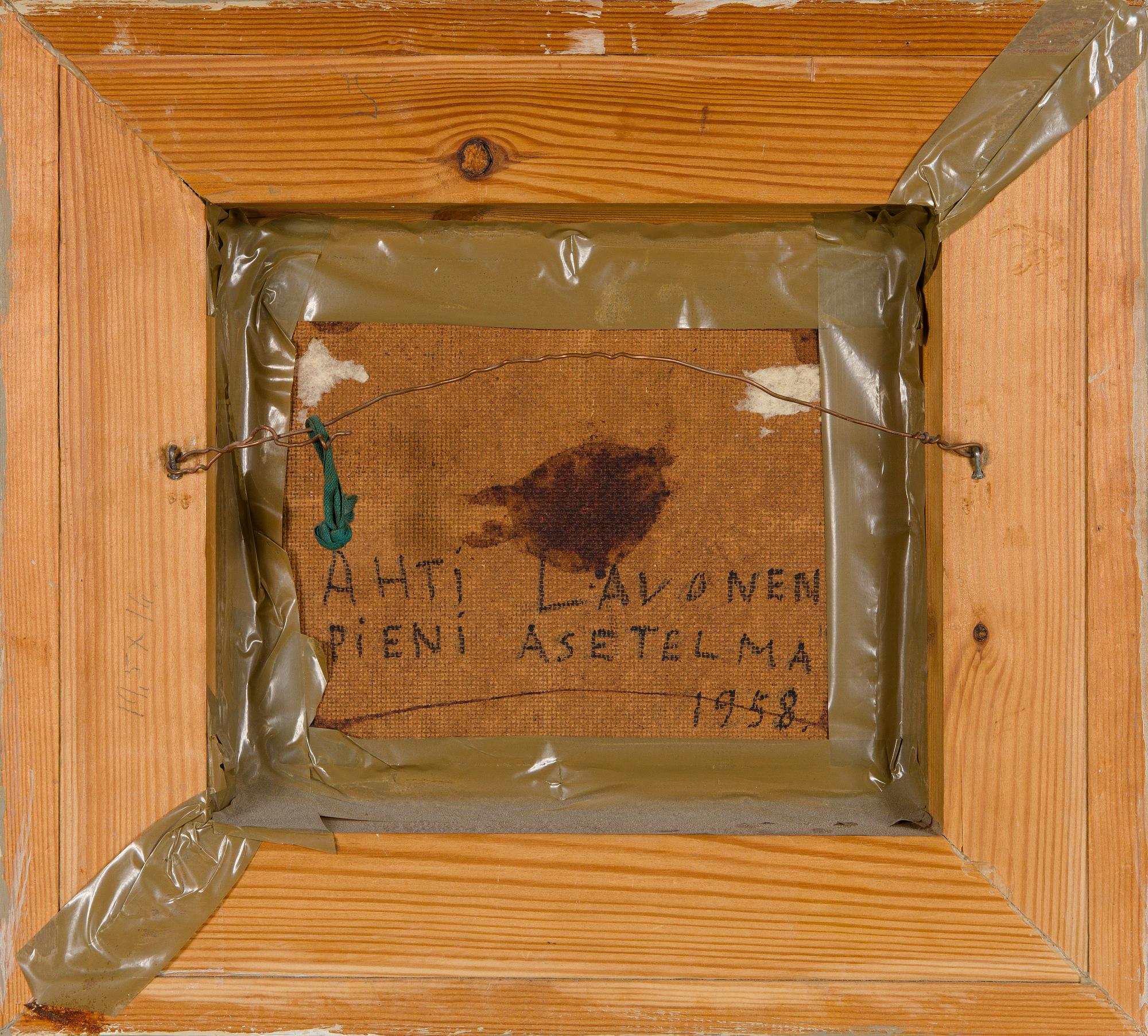 Ahti Lavonen, Stilleben.