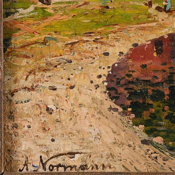 Adelsteen Normann, Fjord landscape.