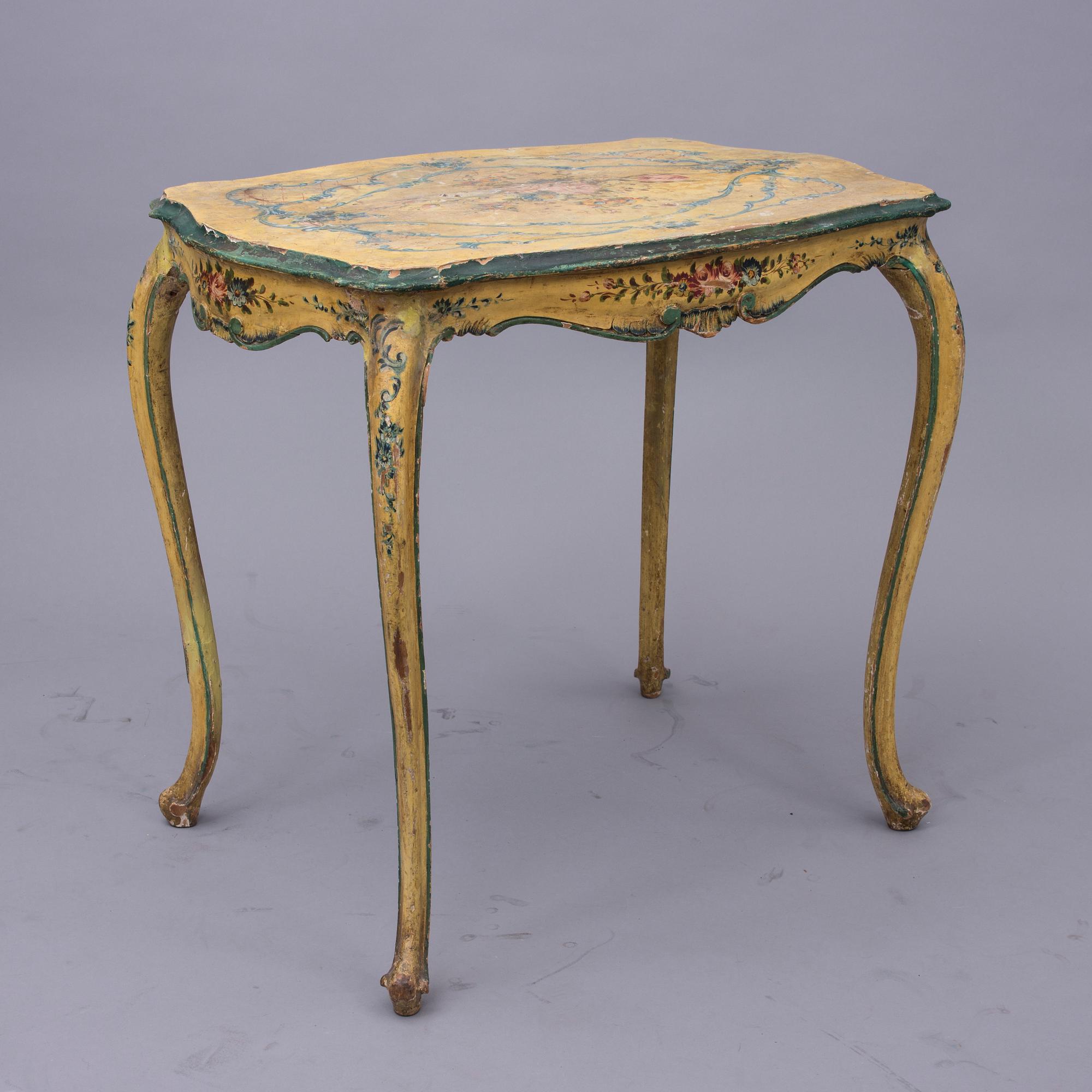 BORD, rokoko, 1700-talets mitt.