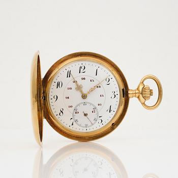 HERRFICKUR, guld 18K, International Watch Company, Schaffhausen, 1910-tal. Tot ca 109 gram.