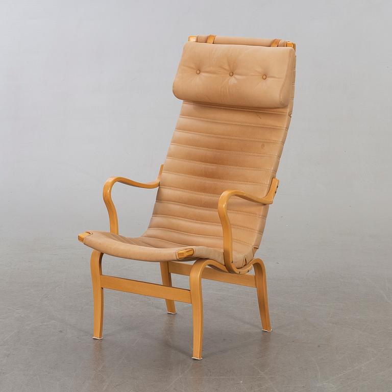 BRUNO MATHSSON, fåtölj, "Eva hög", Dux, 1900-talets slut.