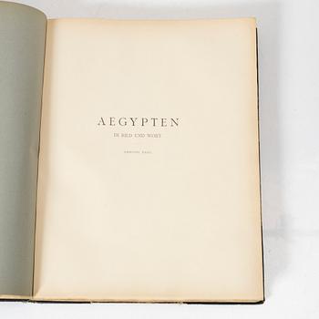 Georg Ebers, books on Egypt, two volumes, Stuttgart & Leipzig, Germany, 1879-80.