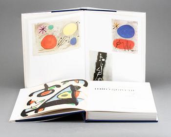 BÖCKER, 2 st, "Miró graveur I, 1928-1960" samt "Miró graveur II, 1961-1973".