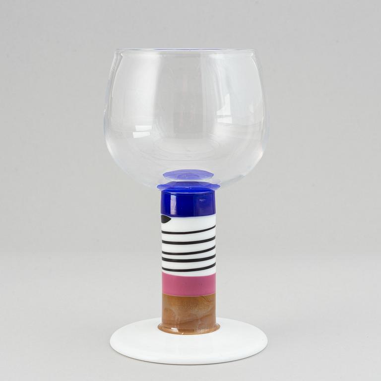 Gunnar Cyrén, a 'Pop' goblet, Orrefors.