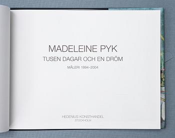 Madeleine Pyk, "Tusen dagar och en dröm", portfolio with 4 lithographs in colours and a book.