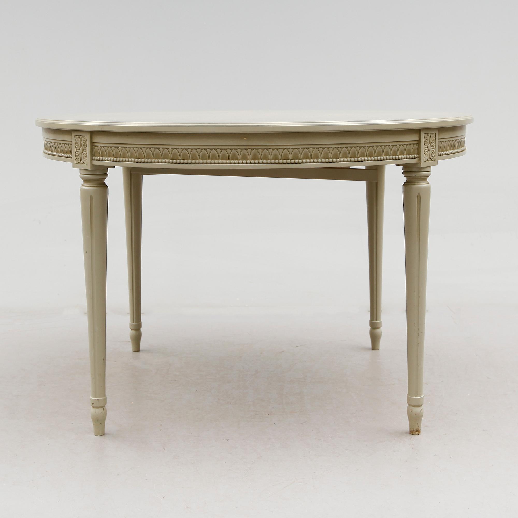 BORD, gustaviansk stil, 1900-talets andra hälft.