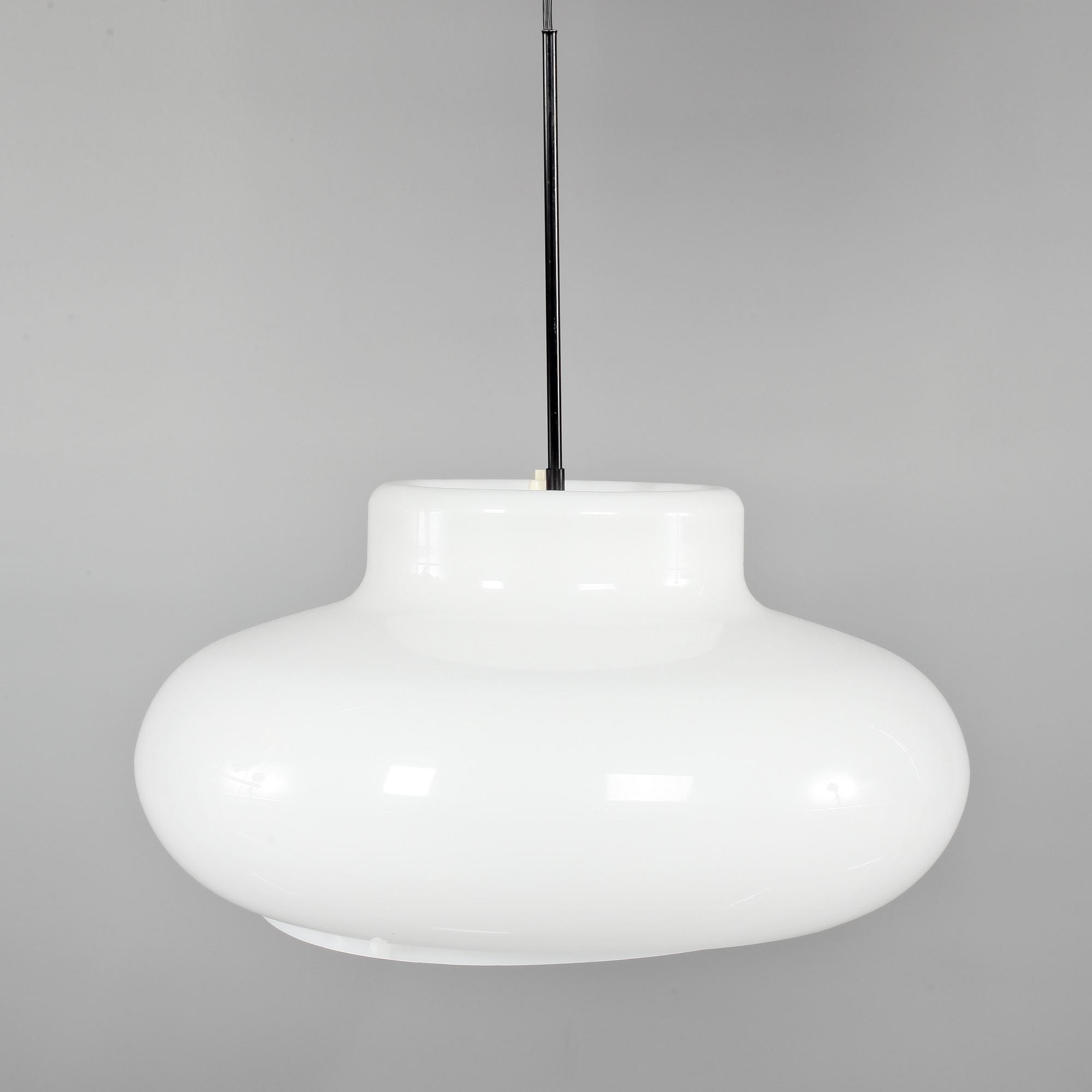 TAKLAMPA, "Frasselampa", Anders Fransson, Fagerhult, 1900-talets andra hälft. Höjd 58 cm.