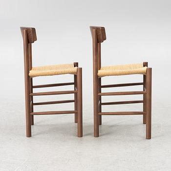 Børge Mogensen, stolar, ett par, "J39", Frediricia Furniture.