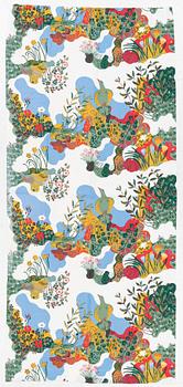 Josef Frank, an 'Anakreon' curtain, Svenskt Tenn.