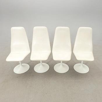 Johansson Design chairs, 4 pcs "Viggen", late 20th century.