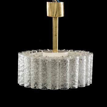 A ceiling lamp by Doria Lichtenwerken, Austria, mid 20th century.