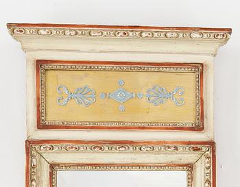 SPEGEL, sengustaviansk, omkring 1800.