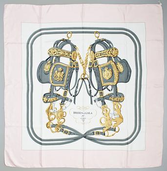 70. A Hermès silk scarf, "Brides de Gala".