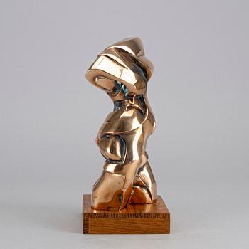 PETER MANDL, a signed and numbered bronze sculpture, "Torso".