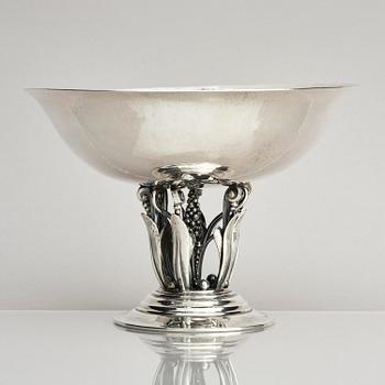 Georg Jensen, skål, silver, design Johan Rohde, Köpenhamn 1919-1927.