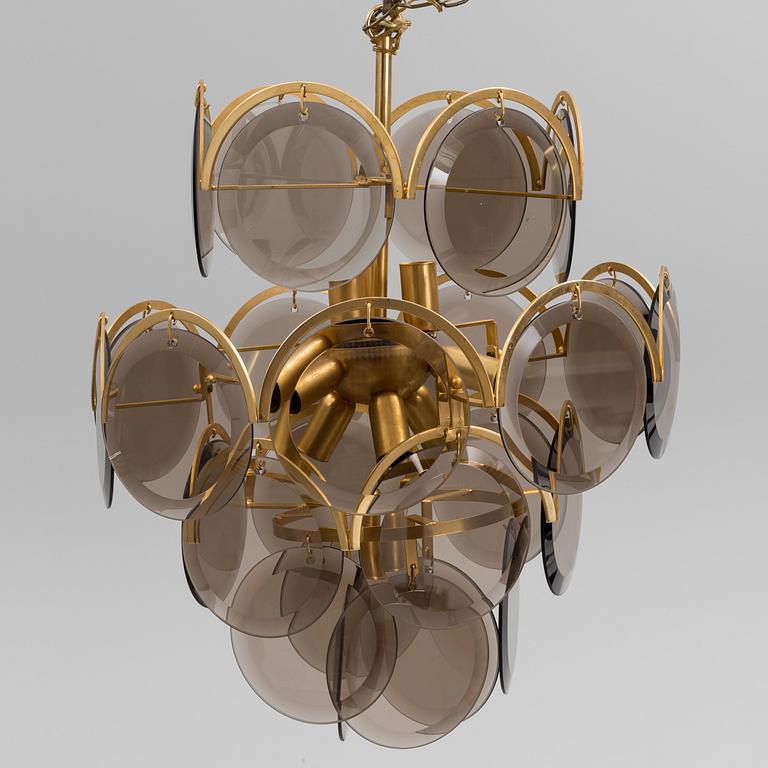 An Italian chandelier, probably Gino Vistosi, Murano, 1960's/70's.
