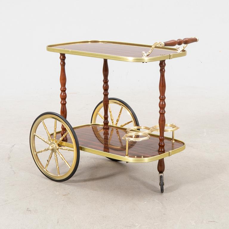 A 1970/80s serving trolley.