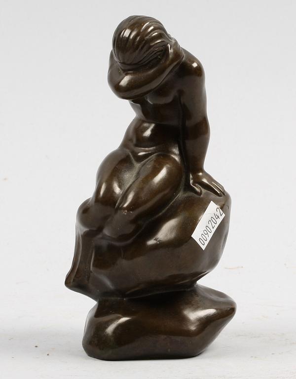 SKULPTUR, brons, Kongslev, Tinos. Danmark.