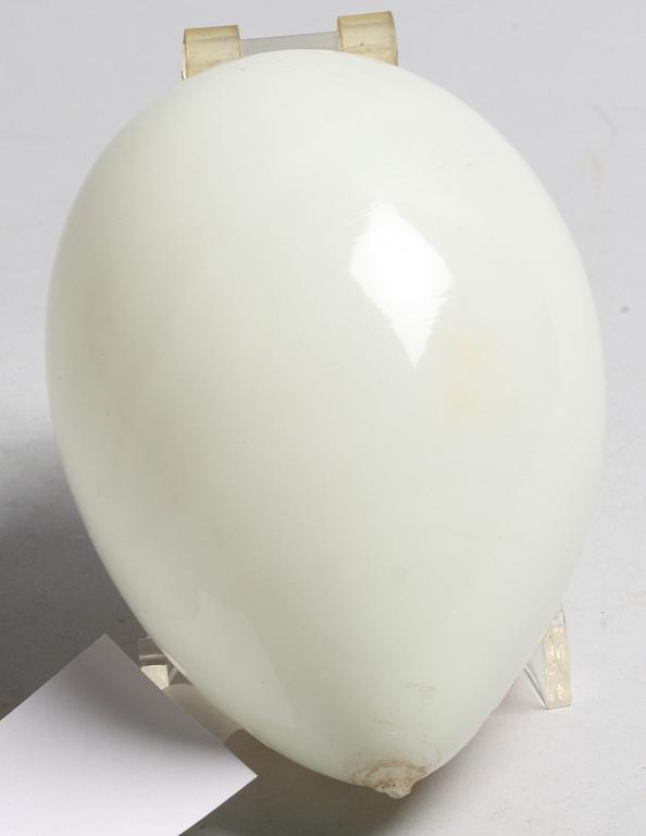 ÄGG, glas. Sekelskiftet 1800/1900.