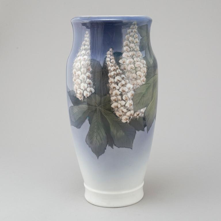 ROYAL COPENHAGEN, a large Danish porcelain vase.