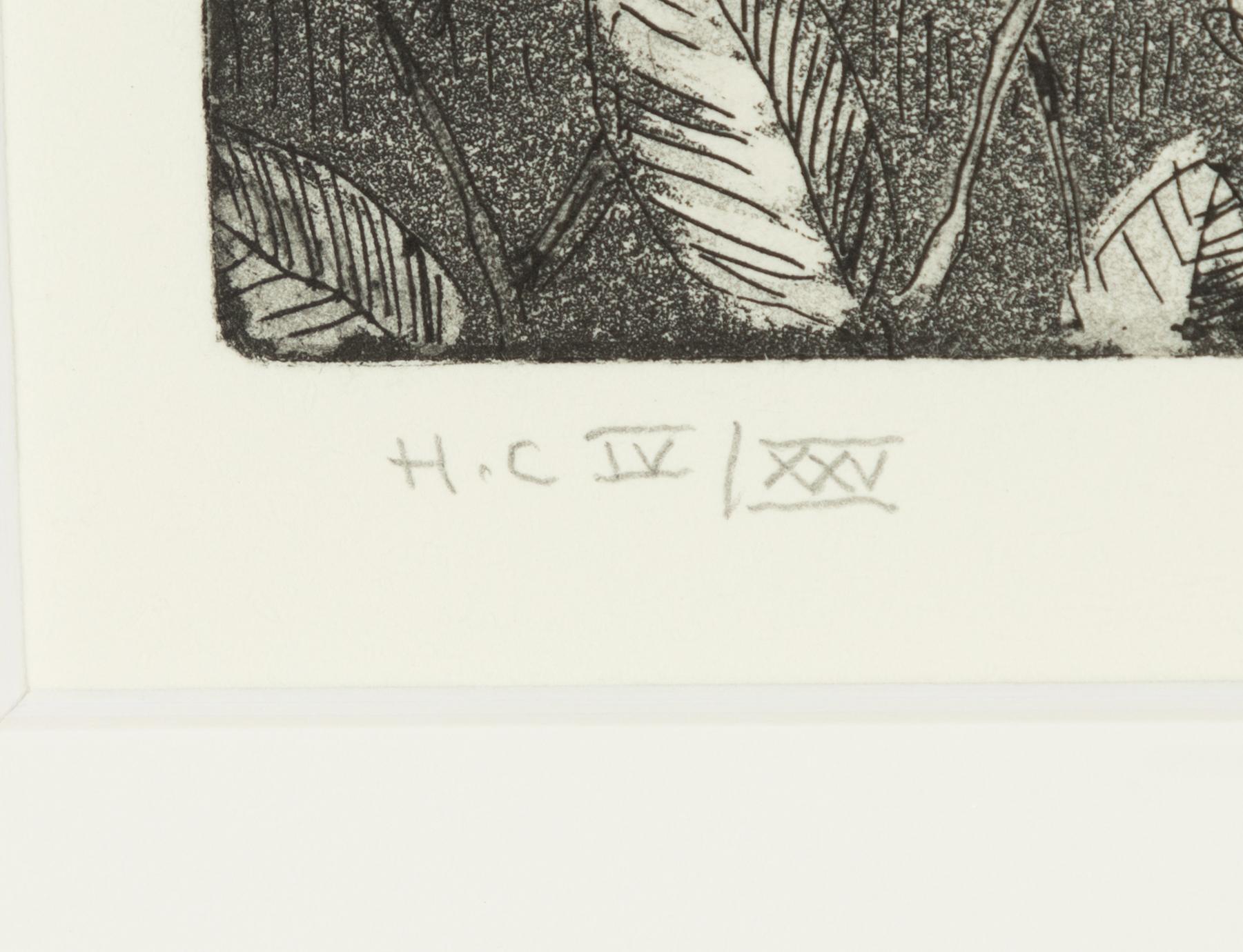 Ernst Billgren, "VId vägens slut", Ur portföljen "Vid vägens slut".