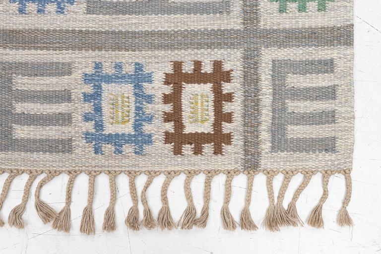 Rug, flat weave, approx. 200 x 135 cm.