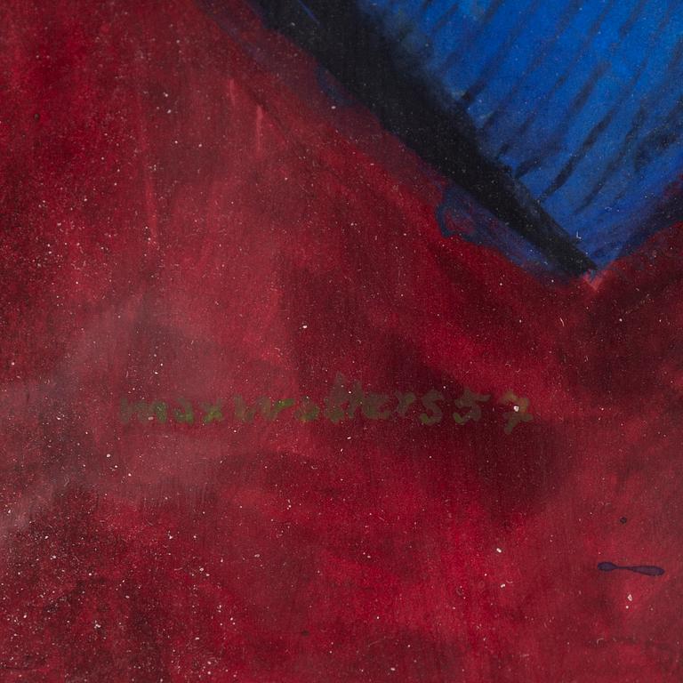 MAX WALTER SVANBERG, gouache & watercolour, signed and dated -57.