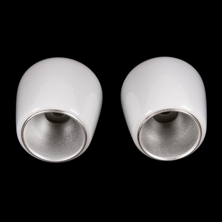 Lisa Johansson-Pape, a pair of 1950's '70-001' ceiling lights for Orno.