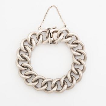 Armband, silver, Victor Jansson, Lindesberg, 1972.