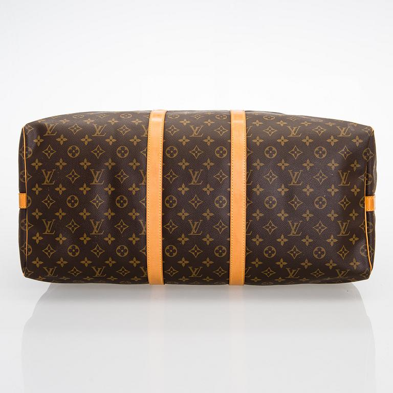 Louis Vuitton, A Monogram canvas 'Keepall 55 bandoulière' Bag.