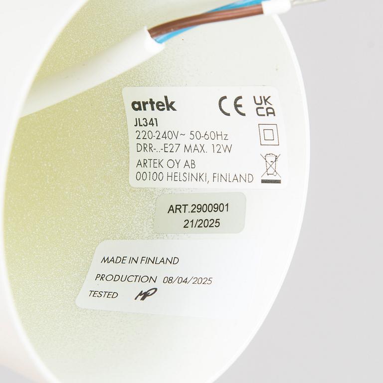 Juha Leiviskä, ceiling lamp, 'JL341', Artek.