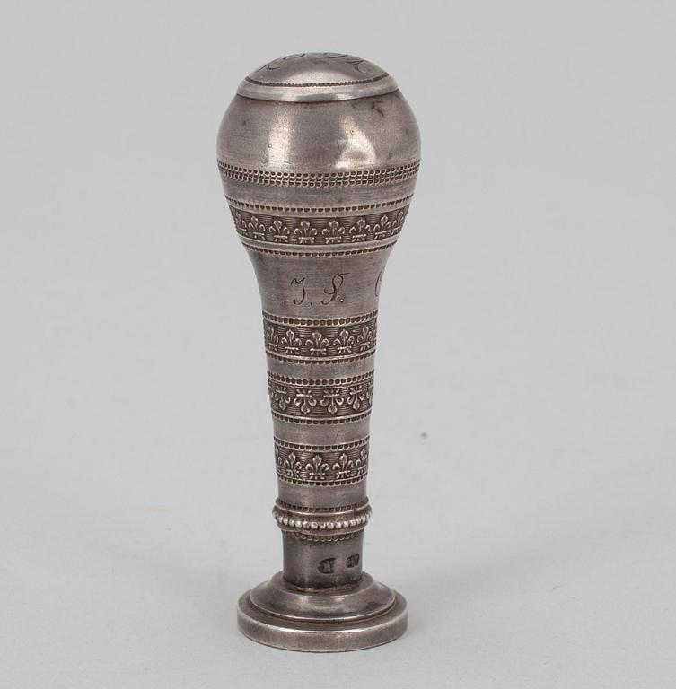 SIGILL, silver, Ryssland 1891. Vikt 43 g.