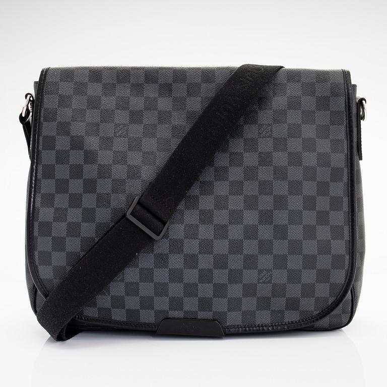 Louis Vuitton, a Damier Graphite 'Daniel MM Messenger Bag.