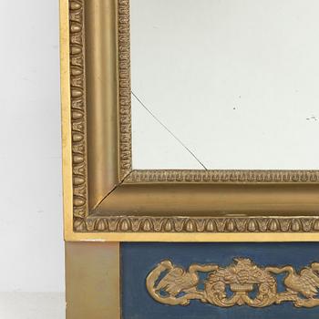 Mirror, Gustavian style, first half of the 20th century.