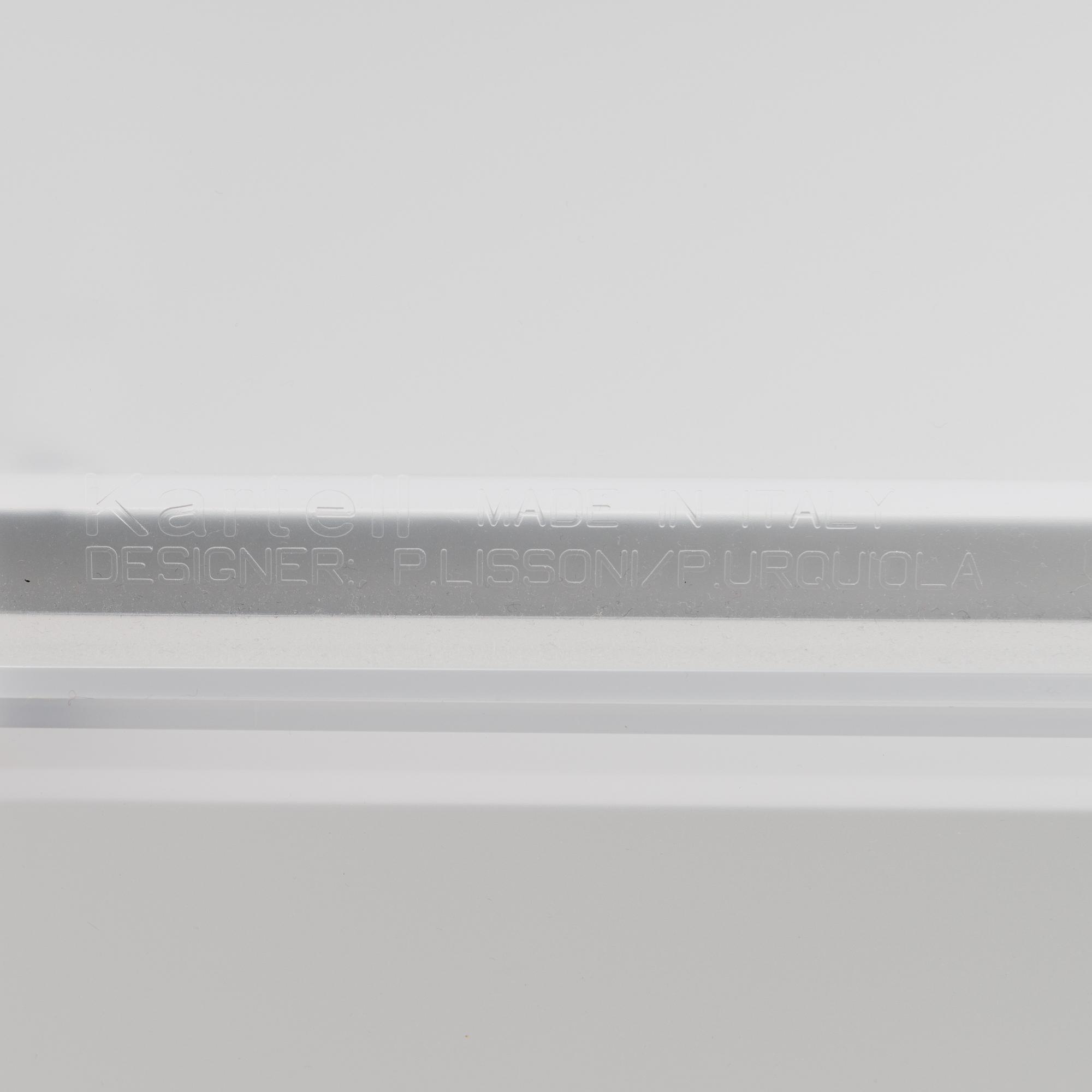 KARTELL, hyllyjärjestelmä, "ONE", 4 kpl, Piero Lissoni/Patricia Urquiola.