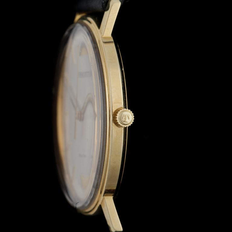 ARMBANDSUR, herr, 18k guld, Tissot, 1900/2000-tal. Vikt ca 28,9 gram.
