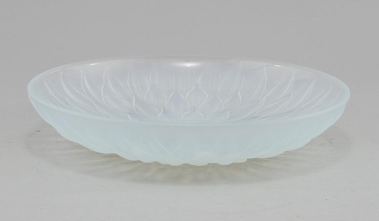SKÅLFAT, glas, Etling, Frankrike, 1900-talets första hälft.