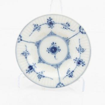 Coffee service 25 pcs "Musselmalet Riflet" Royal Copenhagen Denmark porcelain 1957-1973.