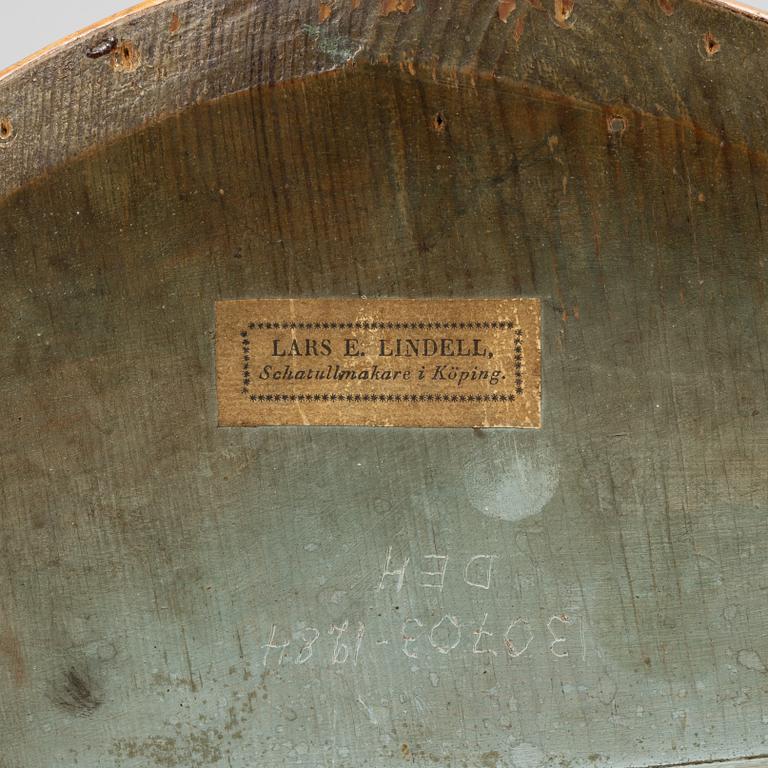 Fällbord, av Lars Eric Lindell (Mästare i Köping 1818-1843).