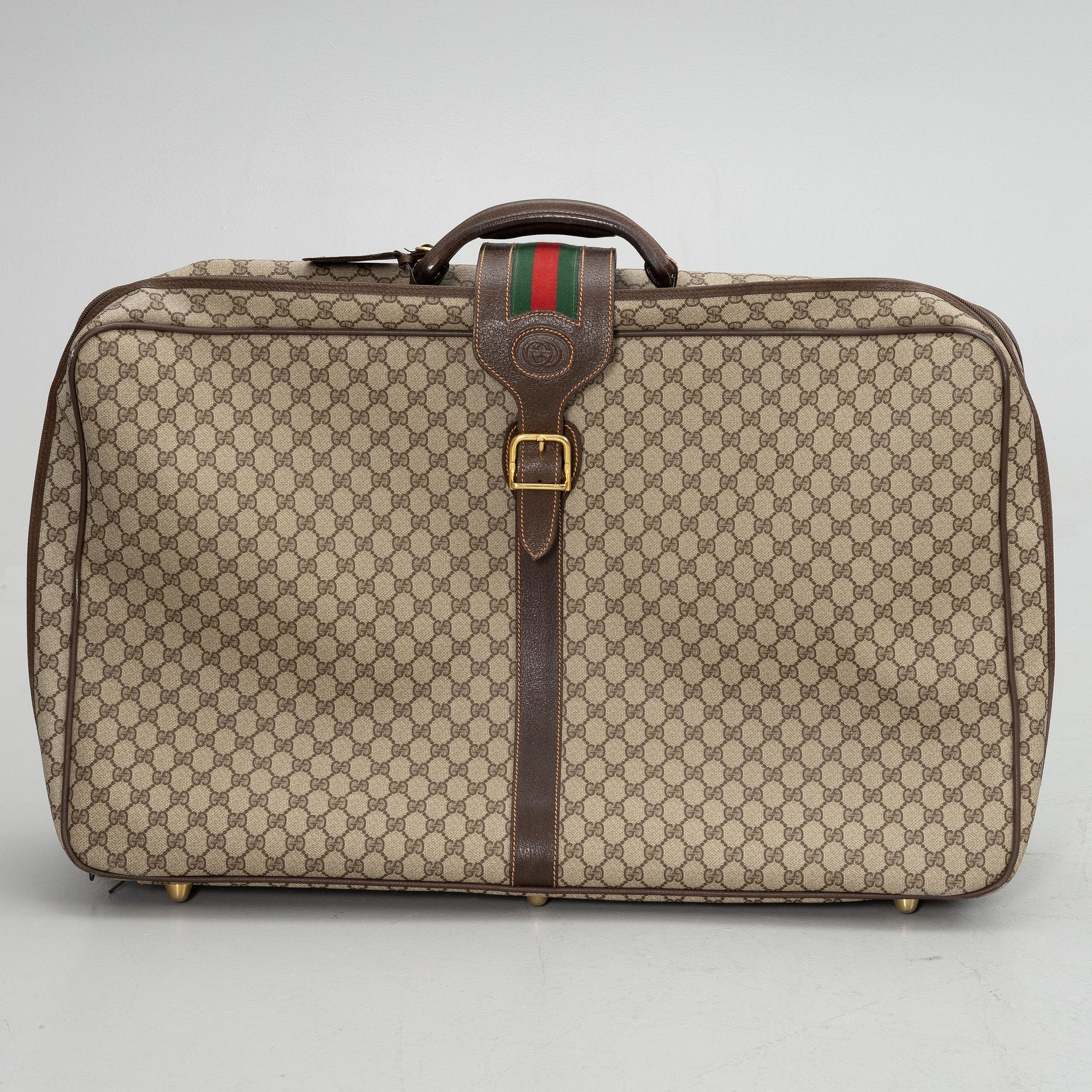 Gucci, suitcase, vintage.