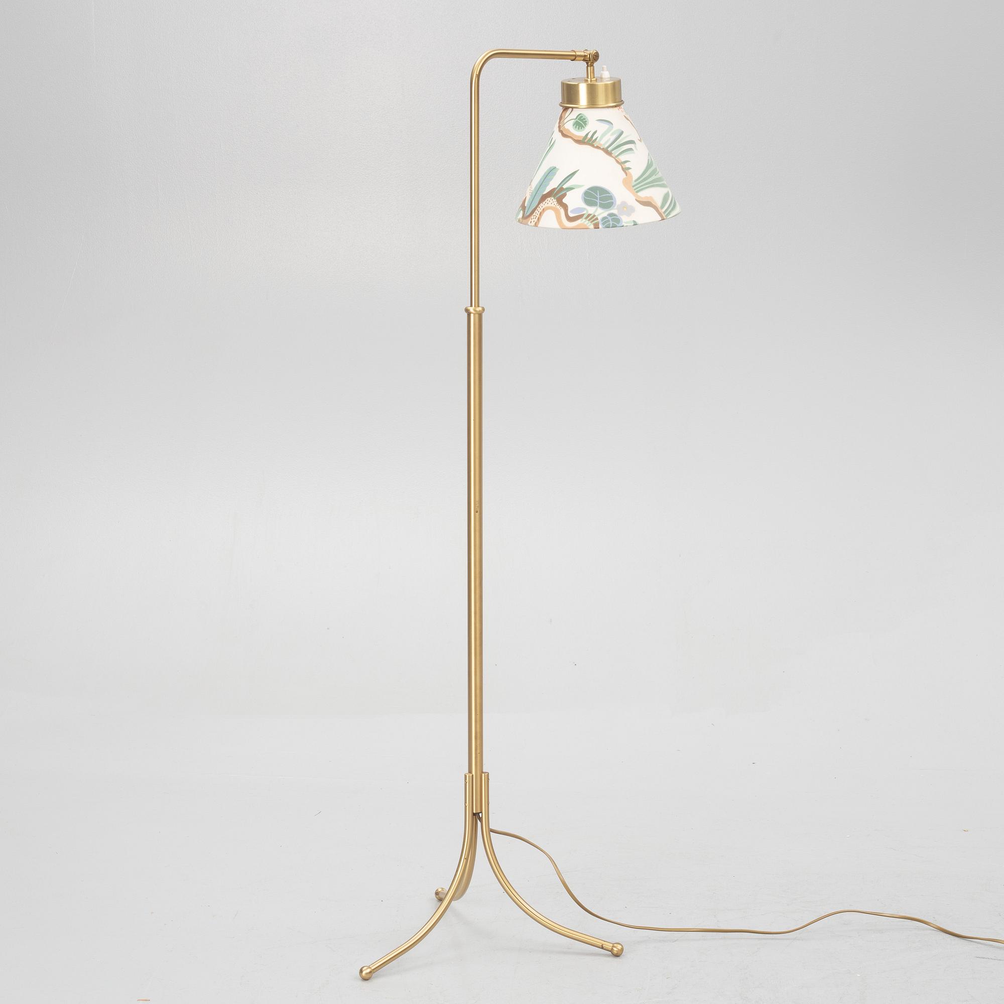Josef Frank, a model 1842 floor lamp, Firma Svenskt Tenn, Sweden.